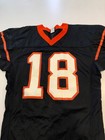 Game Worn Used Princeton Tigers Football Jersey Wilson Size 42  18