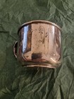 Antique German Silver 800 Moka Cup   Saucer  Hallmarked  Art Deco  89 Gram 
