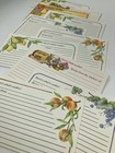 Vintage Lot Of 10 Assorted Folded Recipe Cards Current Here   s What   s Cookin J5