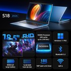 New Sgin 18 5  Laptop Win11 Pro Intel N5095 16gb Ram 1tb Ssd Wifi6 Rj45 Usb-c