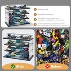 Display Case For Hot Wheels Garage With Led Light And Acylic Cover 1 64 Scale Di