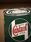 Vintage Castrol Motor Oil Can Porcelain 11    Sign