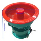 60l Vibration Deburring Polishing Grinding Straight Open Vibratory Tumbler 220v