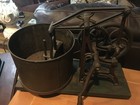    rare Early American  steamboat  Meat Chopper By Athol Patented 1865   