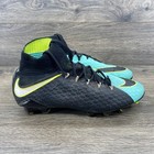 Nike Hypervenom Phtal Iii Df Fg Teal Black Soccer Cleats 881546-400 Womens 9 5