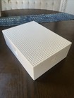 Lego Ikea Bygglek Large Storage White Box  13 3 4  X 10  X 4 1 2   35x26x12 Cm 
