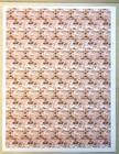 Nursery Baby Dollhouse Miniature 1 12 Wallpaper 3 Sheets Swan Carousel Pink Gold