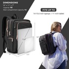 Swissdigital Design Laptop Backpack For Women with Usb Charging Port Computer   