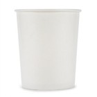 32 Oz Disposable White Paper Soup Containers No Lids