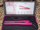 Royale Pro Ceramic Flat Iron Hair Straightener  Dual Voltage  450  f Pink