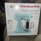Kitchenaid Artisan Series 5 Quart Tilt Head Stand Mixer In Mineral Water Blue
