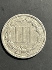 1874- Nickel Three Cent Coin  p29994