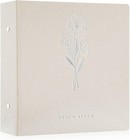 Luxury 600 Pocket Linen Photo Album With Silver Stamping - Holds 4x6 Photos