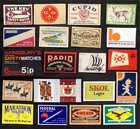Worldwide Lot  Matchbox Label  Cigar Band  Matchbook Cover  Cigarette Card  Etc 