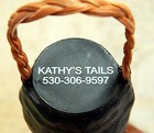 1lb Horse Tail Extension Fake Tail Sorrel By Kathy s Tails Free Cotton Bag 