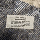 Vtg Throw Blanket Woven Tapestry Fringe Pink Blue Geometric 57    X 50    Reversible