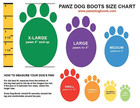 Protex Pawz Rubber Dog Boots Large Black 12 Count Paw Size 3  - 4  Ship Free