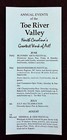 1990s Toe River Valley North Carolina Vintage Tourist Events Travel Brochure Lot