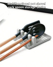 1pc Abs Utensil Rest With Drip Pad  Utensil Holder For Spoons tongs  Spatulas