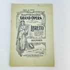 Vintage Metropolitan Opera Libretto Siegfried Rheingold Manon Lot Of 4 1930s