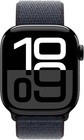 Apple Watch Gen 10 Series 10 42mm Jet Black Aluminum - Ink Sport Loop Mwwg3lw a