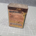 Vintage Baker s Breakfast Cocoa Tin 1 2 Lb Walter Baker La Belle Chocolatiere