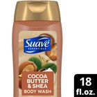Suave Essentials Body Wash  Creamy Cocoa Butter And Shea  18 Oz