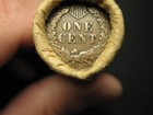     estate Coin Roll 50 Lincoln Wheat Cent Pennies W s-mint Indian Head  Lot 135ss