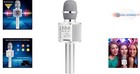 Bluetooth Karaoke Microphone With Gold Finish - Perfect Gift For Any Occasion