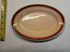 Shenango China Inca Ware Platter 8 5  Native American Adobe Pattern Vintage Mcm
