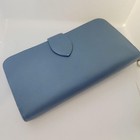 Longchamp With Box Long Wallet With Navy Zipper
