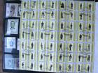 Stamps Middle East  Turkey Used Lot  Jfk  Complete Sheet Of Minis  Two Scans