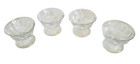 Vintage Colonial Patterned Footed Dessert sherbet Cups - Set Of 4