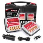 Wireless Trailer Lights  Magnetic Led Rechargeable And Portable Style D