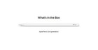 New Apple Pencil 2nd Generation  Ipad Pro Stylus Mu8f2am a