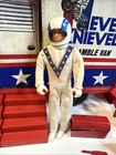 Vintage 1973 Ideal Evel Knievel Scramble Van Set W  Ramp bike trailer 