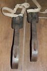 Vtg 16  Klein   Sons Tree Pole Climbing Spikes Gaffs Spurs  Lineman Lumberjack