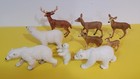 Schleich Lot 9 Arctic Forest North American Animal Figure Polar Deer