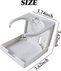 4pcs Adjustable Folding Drink Holder Universal Car Cup Bottle Holder For Marine