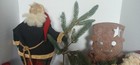 Vintage Retro Christmas Decorations Handmade   Handpainted Large 4 Piece Display
