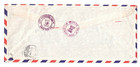 1959 Hong Kong Registered Airmail Meter Cover To Los Angeles California