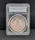 2019  1 Silver American Eagle Pcgs Ms70 First Strike - Blue Flag Label