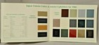 Jaguar 1984 Color   Upholstery Guide  Tri Fold Design
