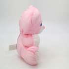 Puffalump Pink Bear Rattle Vintage 1994 Fisher Price Lovey Nylon 9 Inches