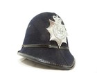 Vtg Avon   Somerset Constabulary British Police Bobby Hat Helmet Obsolete Badge