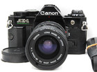Canon Ae-1 Program Slr Film Camera New Fd 35-70mm F 4 Japan