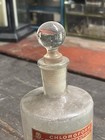 Vintage Chloroform Poison Colgate Bottle H w  Warner Drug Co Albany New York