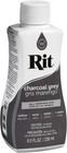 Rit All-purpose Liquid Dye  Charcoal Grey 8 Fl Oz  pack Of 1   