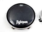 Vintage Pearl Fightman 10    And 8  Electronic Drum Trigger Pad Black Beat