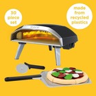 Casdon Ooni Toy Pizza Oven With Pizza Peel Pizza Cutter Wheel And
